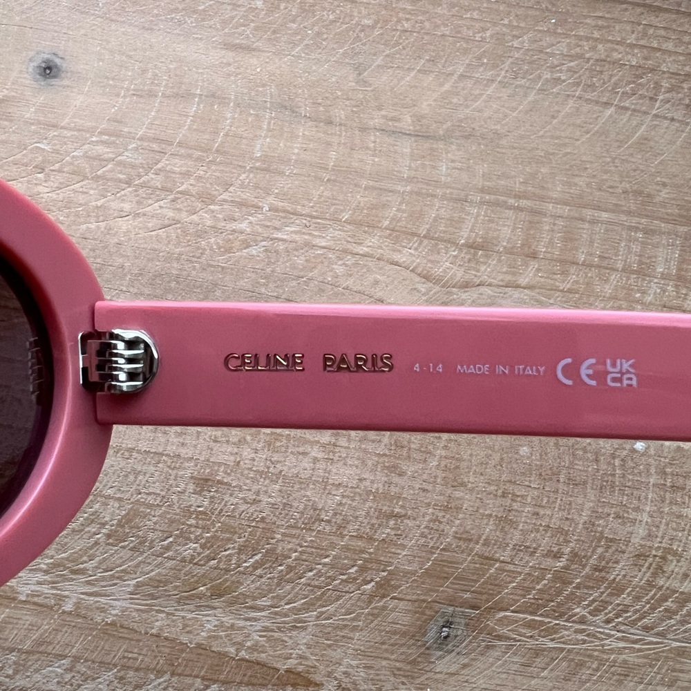 Celine TRIOMPHE 01 Sunglasses In Acetate Powder Rose New - Picture 7 of 10